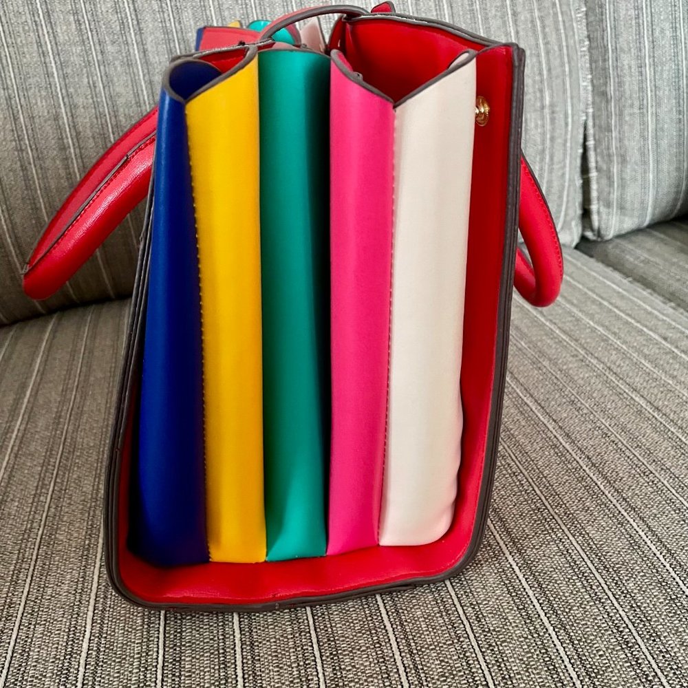 Red/ Rainbow Purse - Picture 2 of 6